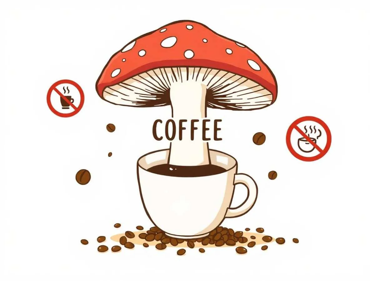 coffee(caffeine) portrayed as a harmful element. especially for kids.